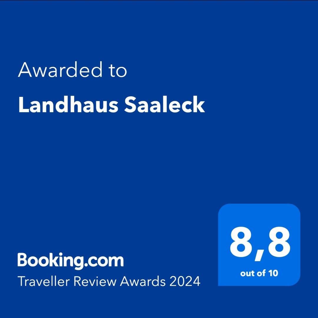 Landhaus Saaleck ナウムブルク エクステリア 写真