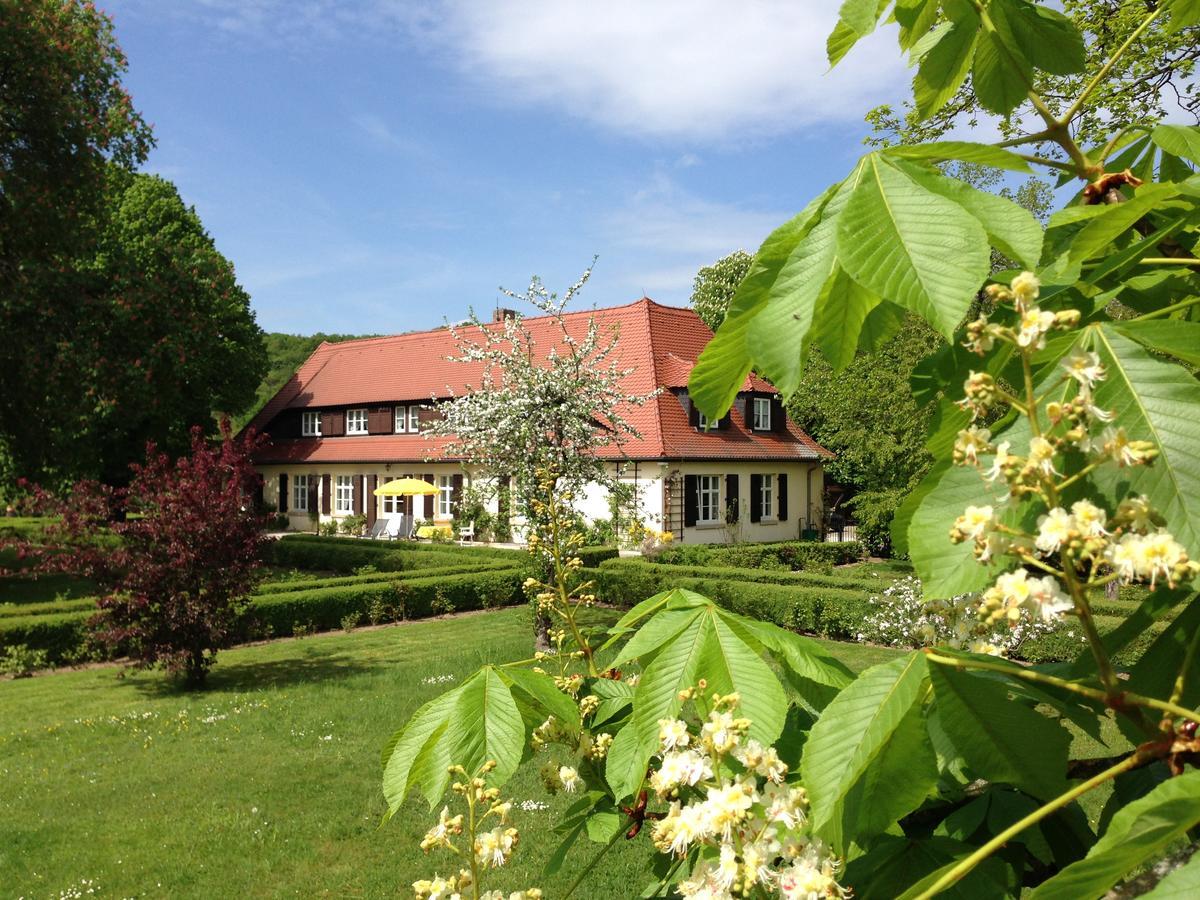 Landhaus Saaleck ナウムブルク エクステリア 写真
